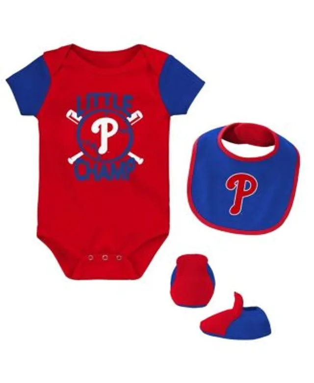 Newborn & Infant Royal New York Giants Tackle Bodysuit Bib