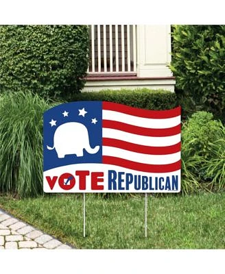 Republican Election Political Lawn Decorations Vote Republican Party Yardy Sign