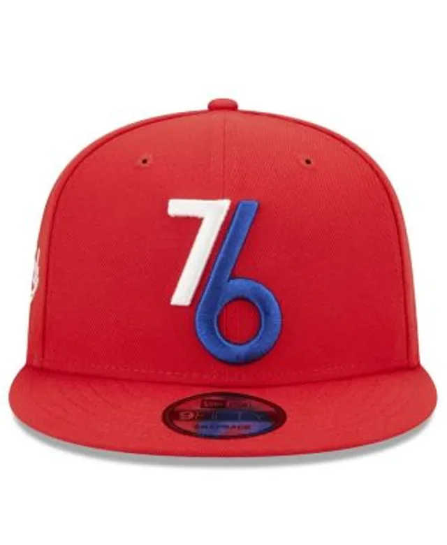 Philadelphia 76ers New Era 2021/22 City Edition Official 59FIFTY Fitted Hat  - Navy