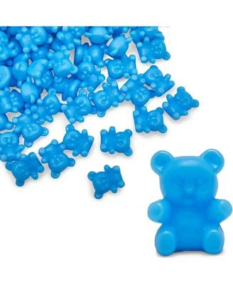 Mini Blue Teddy Bears for Gender Reveal Party Favors (0.35 x 0.65 x 0.3 in, 180 Pack)