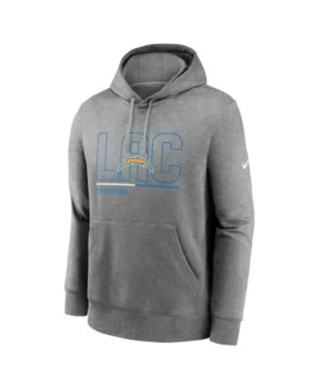 Nike Men's Heather Charcoal Los Angeles Rams Fan Gear Wordmark Performance  Pullover Hoodie - Macy's