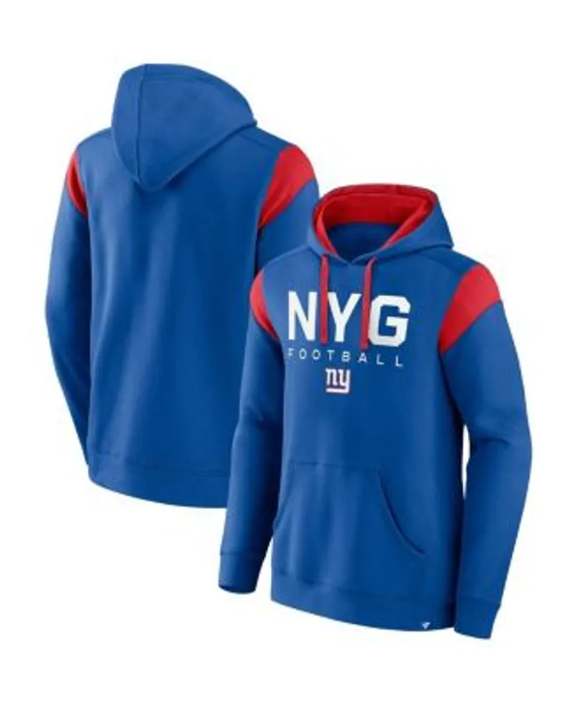 Men's Fanatics Branded Royal/Heather Royal Chicago Cubs Call the Shots Pullover  Hoodie 