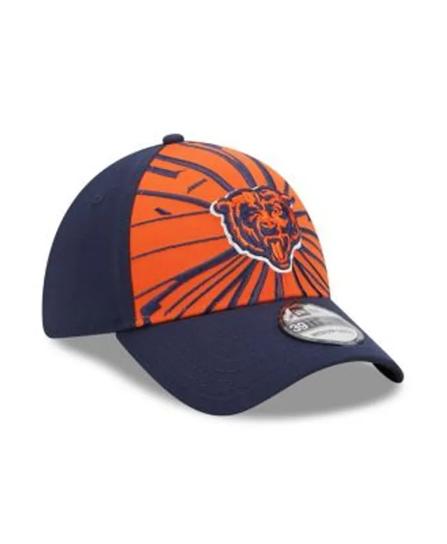 Men's New Era Navy/Orange Chicago Bears Surge 39THIRTY Flex Hat