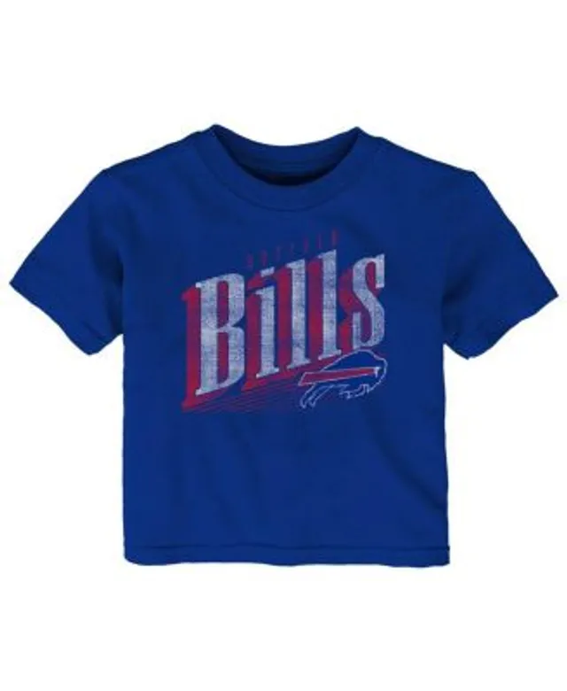 Preschool Stefon Diggs Royal Buffalo Bills Mainliner Player Name & Number T- Shirt