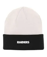 Youth New Era Black Las Vegas Raiders Identity Cuffed Knit Hat