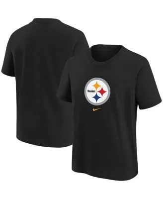 Youth Medium Black Steelers T-Shirt