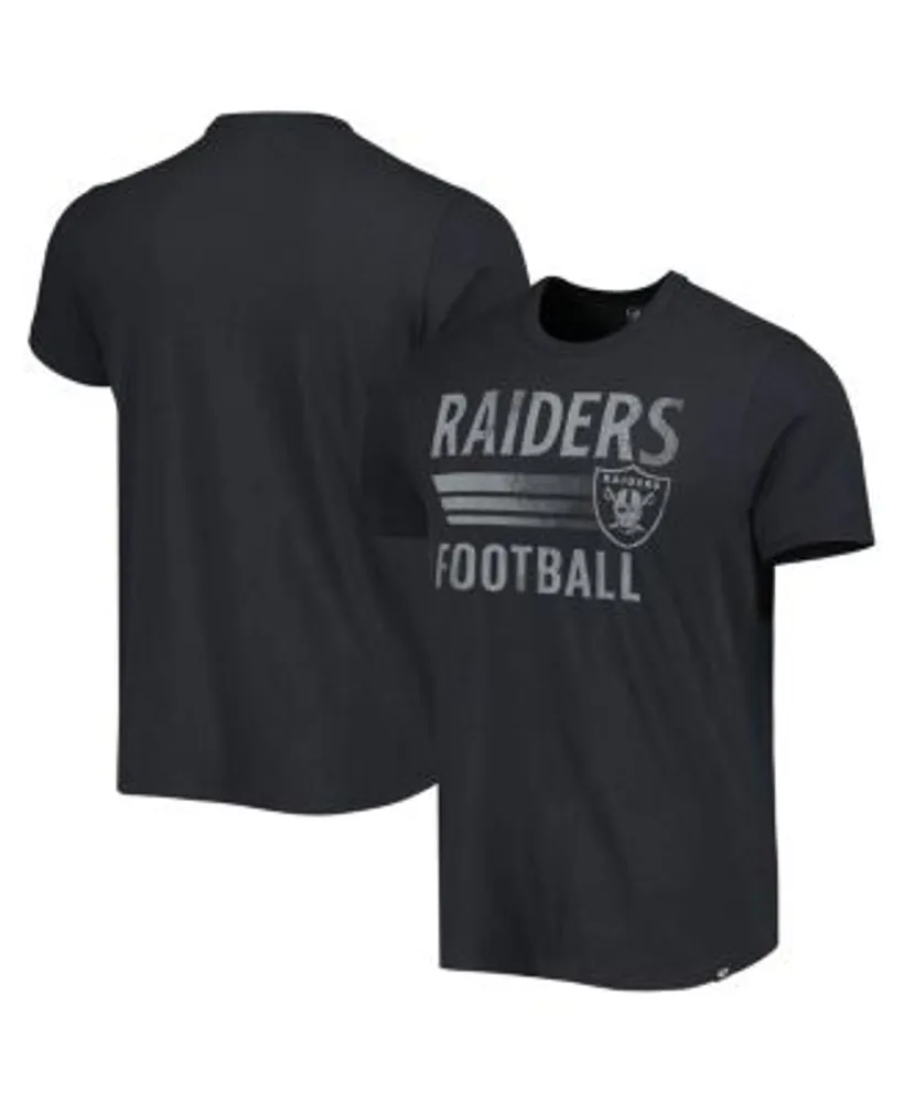 47 Men's Las Vegas Raiders Arch Franklin Grey T-Shirt