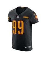 Men's Nike Chase Young Black Washington Commanders RFLCTV Limited Jersey