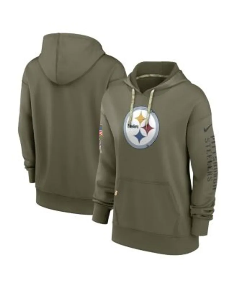 Nike Men's Denver Broncos Salute To Service Therma Hoodie - Macy's