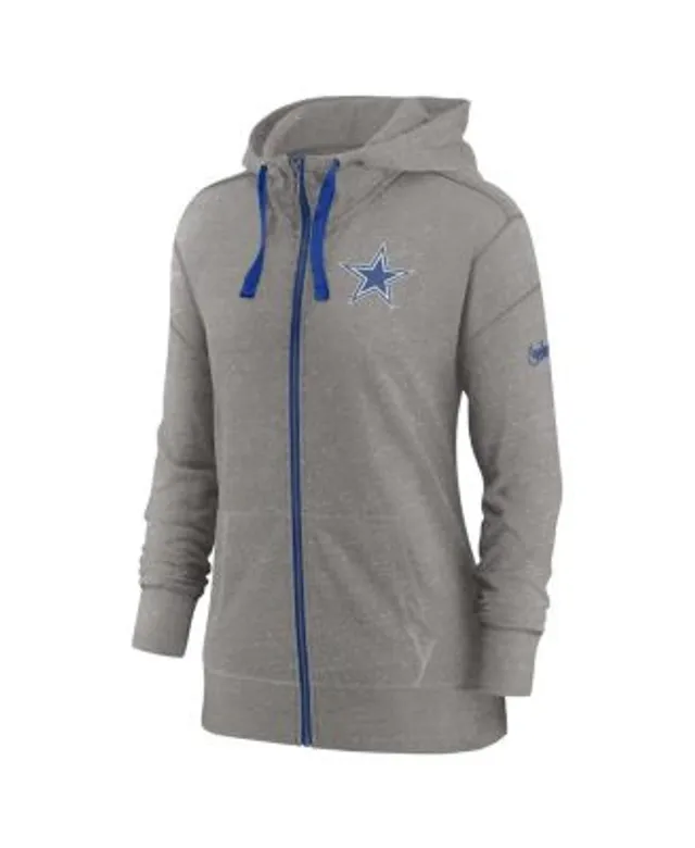 Dallas Cowboys Nike Women's Raglan Funnel Neck Pullover Hoodie - Heather  Charcoal