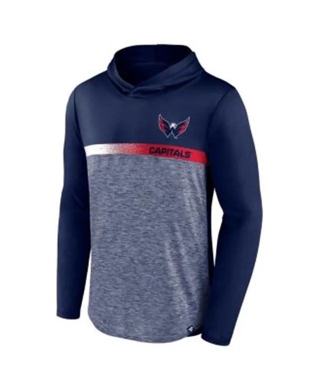 Men's Fanatics Branded Navy Washington Capitals Authentic Pro Long Sleeve T-Shirt