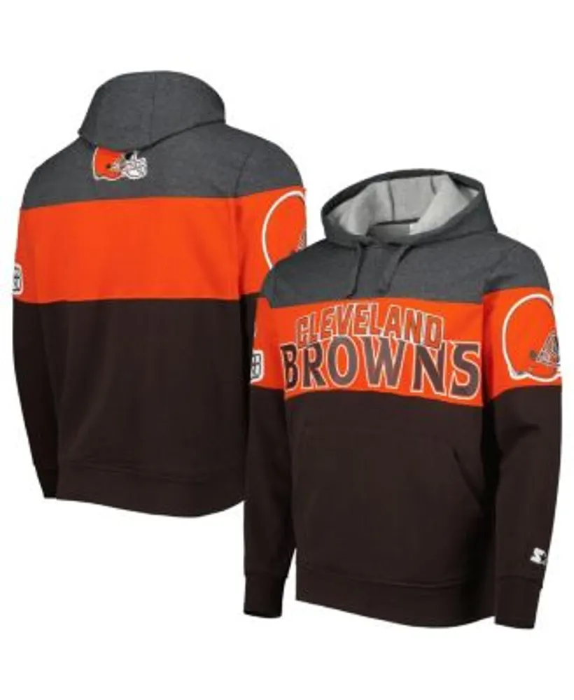 Nike Men's Rewind Club (NFL Cleveland Browns) Men’s Pullover Hoodie in Grey, Size: Medium | NKDK06GV1D-8XD