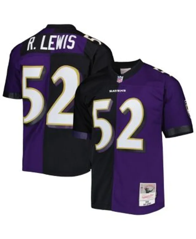 Men's Mitchell & Ness Ray Lewis Black Baltimore Ravens 2004 Authentic  Throwback Retired Player Jersey