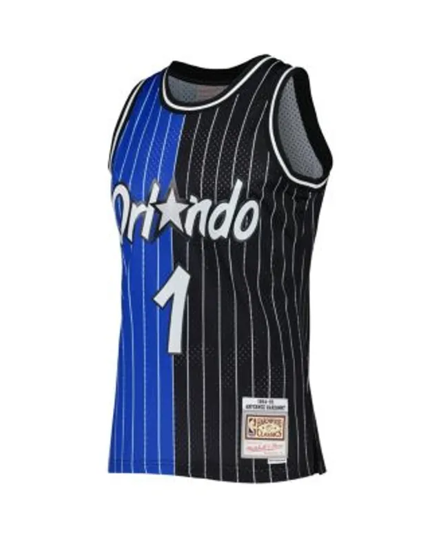 Mil Orlando Magic Anfernee Penny Hardaway Autographed Blue Authentic Mitchell & Ness Galaxy 1994-95 Hardwood Classic Swingman Jersey Size XL PSA/DNA Stock