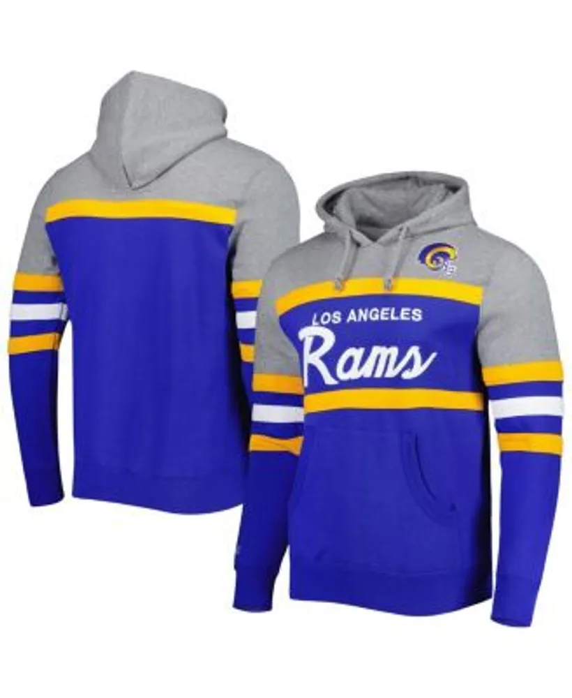 Los Angeles Rams Nike Club Fleece Pullover Hoodie - Heathered Gray