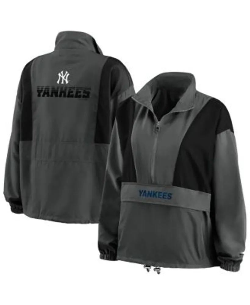 Women's WEAR by Erin Andrews Charcoal New York Yankees Oversized