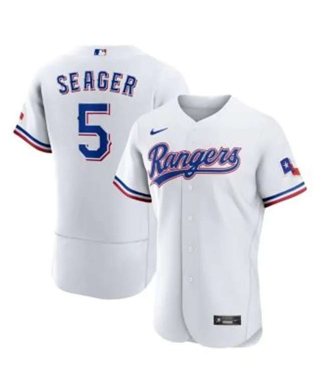 Texas Rangers Corey Seager White Replica Youth Black/ Player