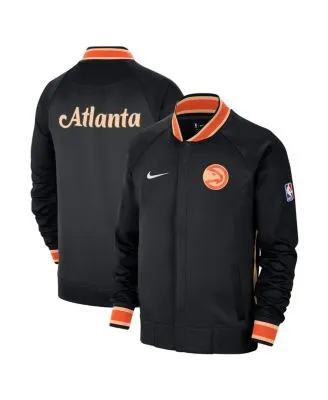 Nike Men's Chicago Bears Sideline Coaches Navy Full-Zip Bomber Jacket