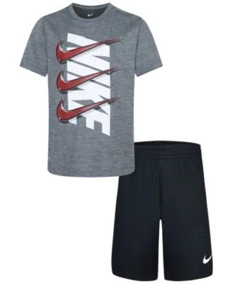 Little Boys Icon T-shirt and Shorts Set