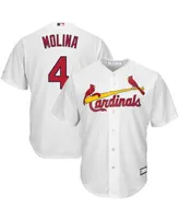 Men's Nike Yadier Molina Red St. Louis Cardinals Name & Number T-Shirt