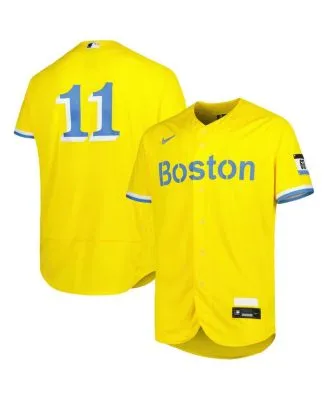 Men's Nike Enrique Hernandez Gold/Light Blue Boston Red Sox 2021