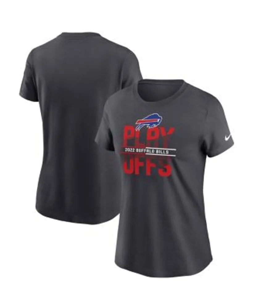 Women's Nike Anthracite Tampa Bay Buccaneers 2022 NFL Playoffs Iconic T-Shirt Size: Medium