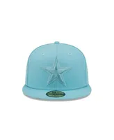 Men's Dallas Cowboys New Era Cream Color Pack 59FIFTY Fitted Hat