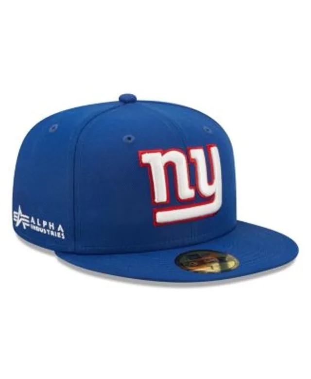 Men's New Era Royal New York Giants Omaha Throwback 59FIFTY Fitted Hat