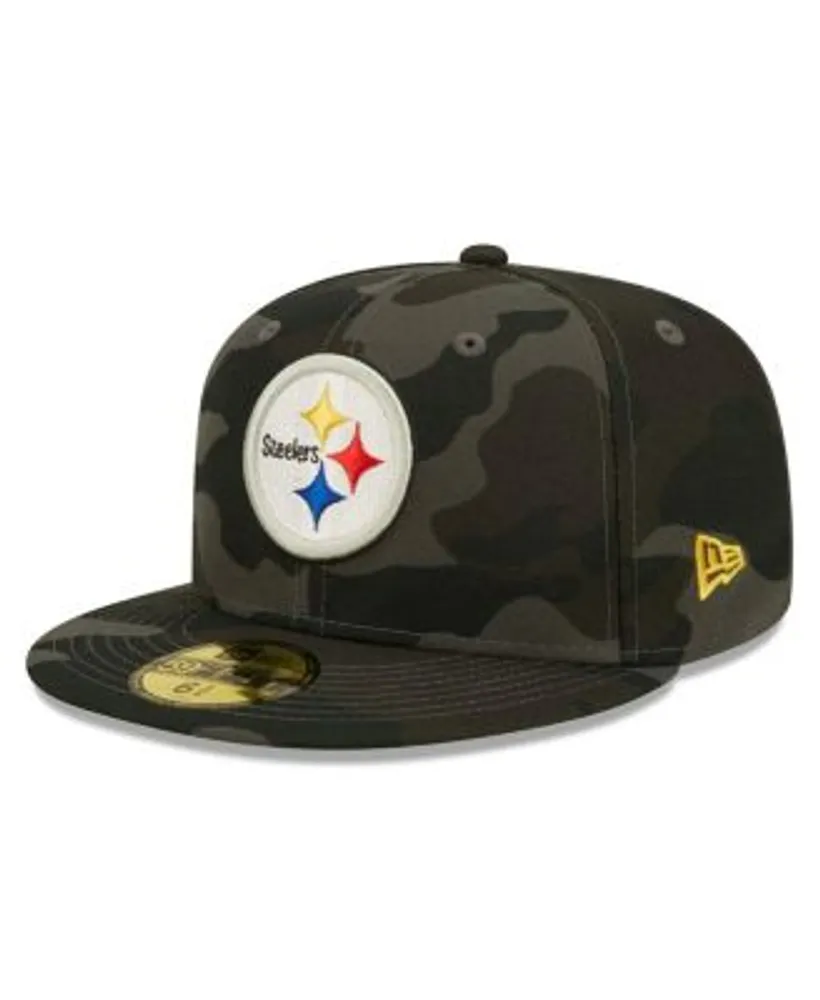 New Era Kids 59FIFTY Pittsburgh Steelers Black/Gold Fitted Cap 6 3/4