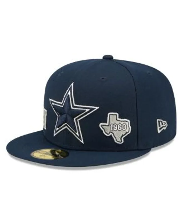 Dallas Cowboys New Era On-Field D 59FIFTY Fitted Hat - Navy