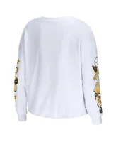 Pittsburgh Steelers WEAR by Erin Andrews Women's Boxy Floral