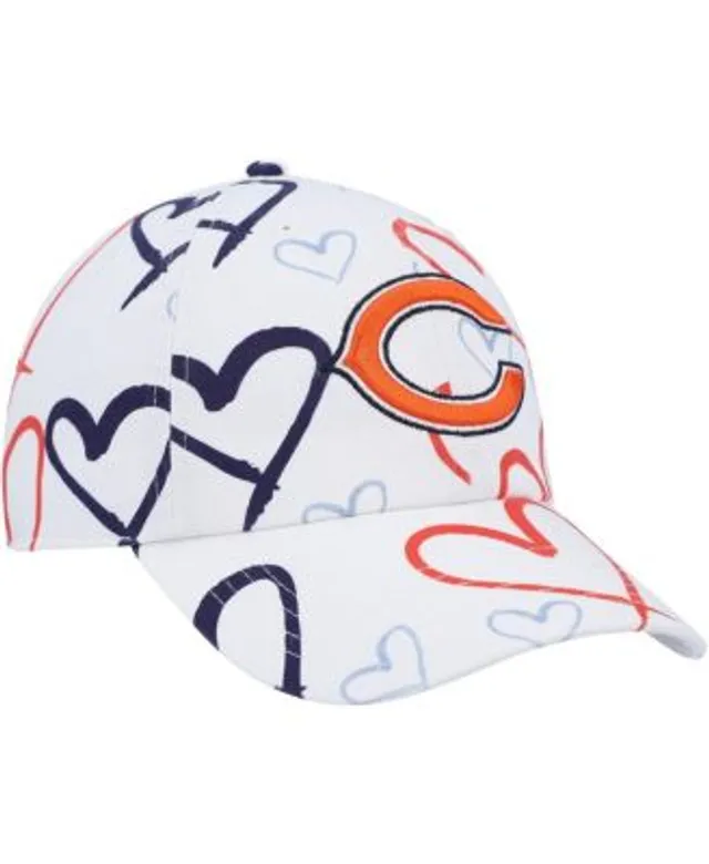 Chicago Bears New Era Girls Toddler Hearts 9TWENTY Adjustable Hat