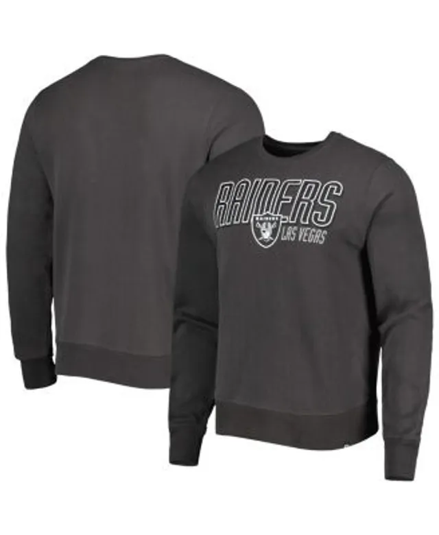 Men's NFL x Staple Black Las Vegas Raiders Globe Crewneck Pullover Size: Small