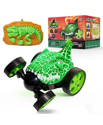 Dino Whirler T-Rex 360 Stunt Car Mini RC Car for Kids