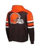 Starter Brown Cleveland Browns Extreme Full-Zip Hoodie Jacket