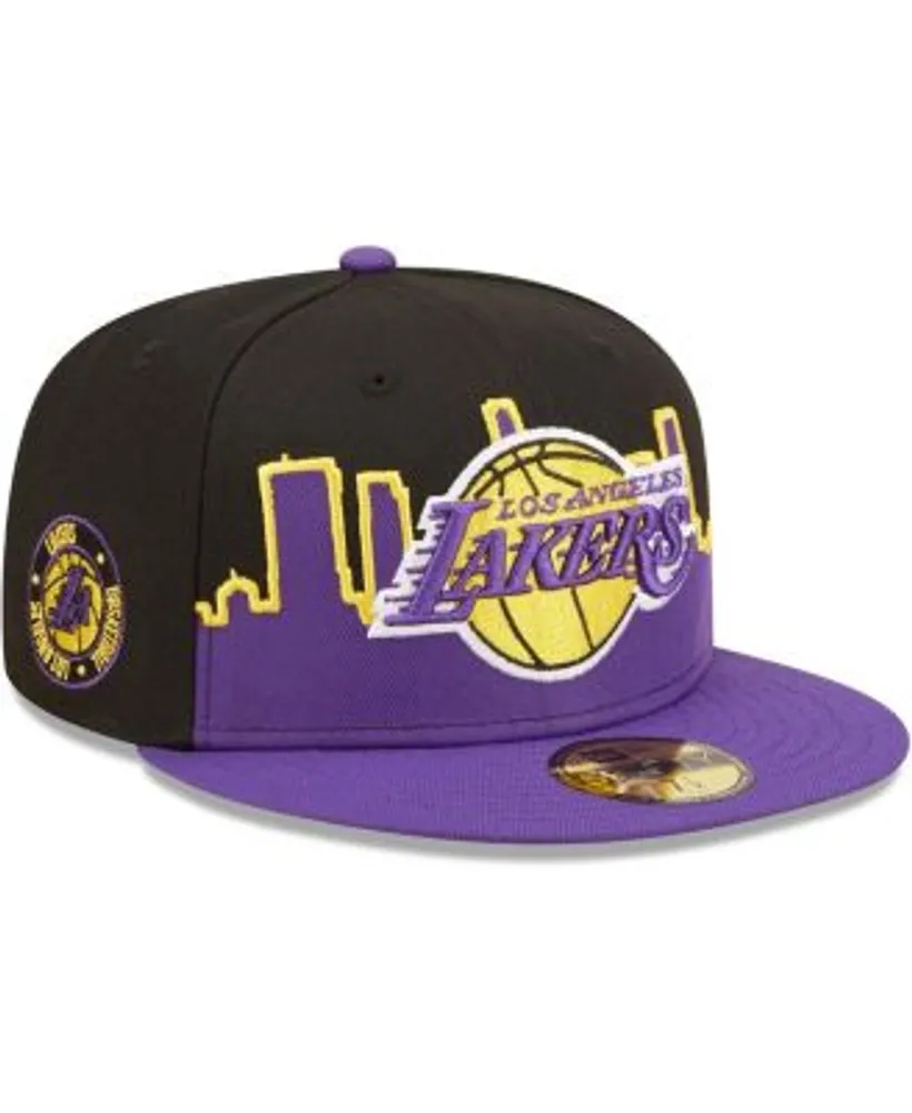 Men's New Era Purple Los Angeles Lakers Icon 59FIFTY Fitted Hat