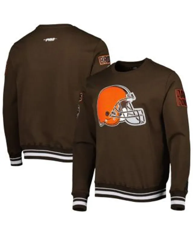 Cleveland Browns Pro Standard Crest Emblem Pullover Sweatshirt