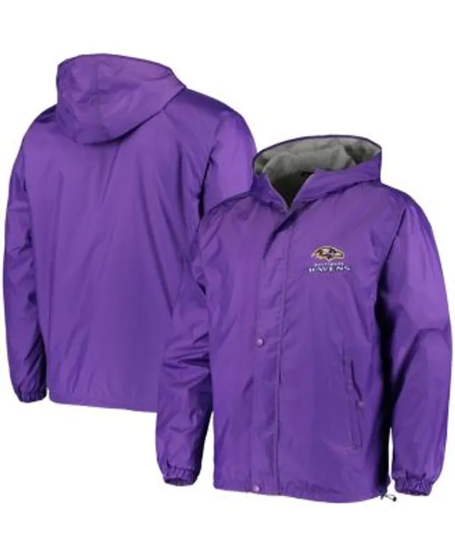 Men's Dunbrooke Purple Minnesota Vikings Logo Legacy Stadium Full-Zip Jacket