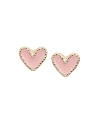 Heart Stud Earrings