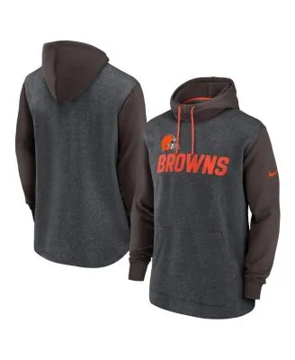 Cleveland Browns Nike Men's NFL Pullover Hoodie in Orange, Size: Medium | 00C0060K93-05H