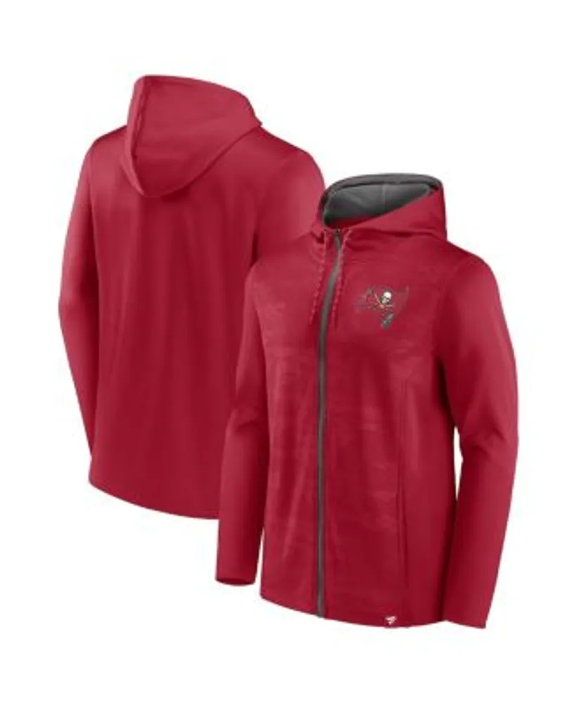 Men's Nike Red Tampa Bay Buccaneers Performance Full-Zip Hoodie Size: Medium