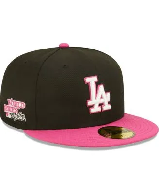 New Era Men's New Era Pink/Green Los Angeles Dodgers Cooperstown