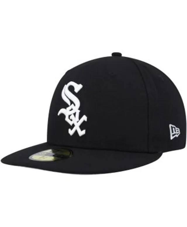 Men's New Era Black Chicago White Sox 3-Time World Series Champions Undervisor 59FIFTY Fitted Hat