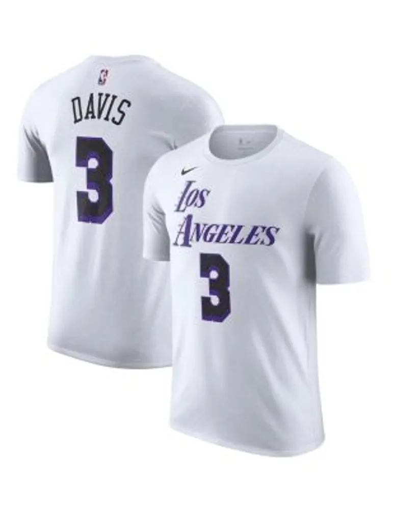 Nike Youth Boys Anthony Davis White Los Angeles Lakers 2022/23