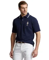 Polo Ralph Lauren Men's Big & Tall Mesh Graphic Polo Shirt - Macy's