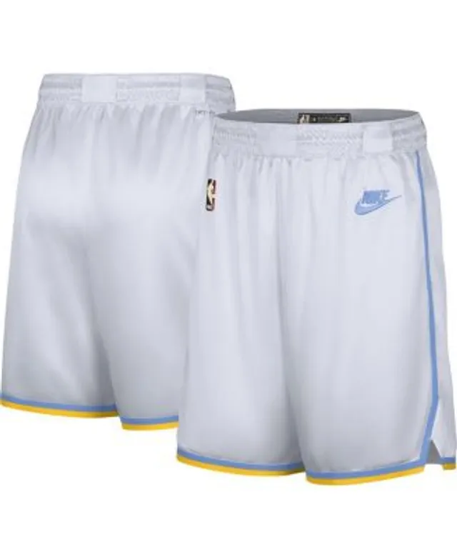 Lids Brooklyn Nets Nike 2022/23 Classic Edition Swingman Performance Shorts  - White