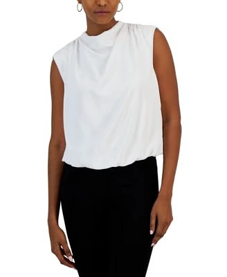 Women's Sleeveless High-Neck Blouse, Created for Macy's