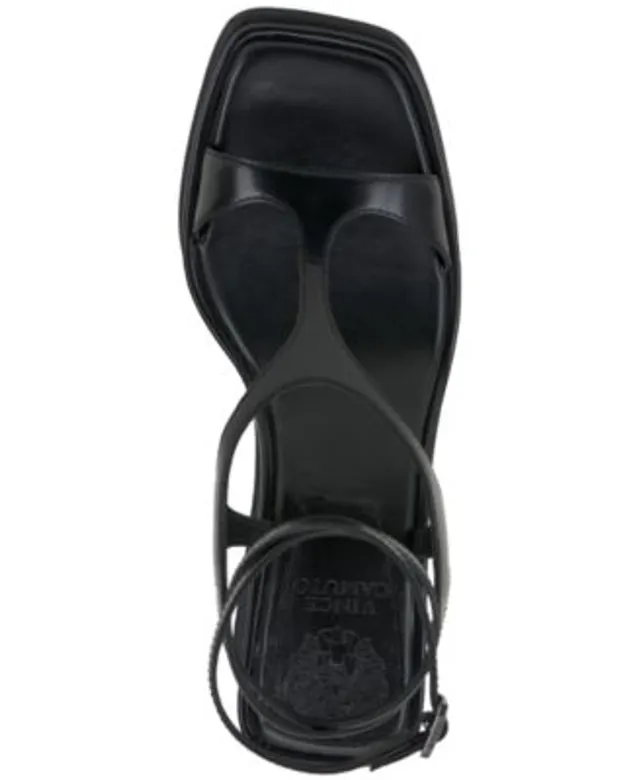 Vince Camuto Fettana Ankle-Strap Espadrille Platform Wedge Sandals