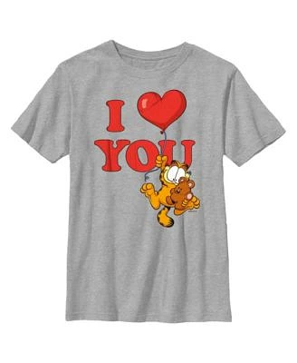 Boy's Garfield I Heart You  Child T-Shirt