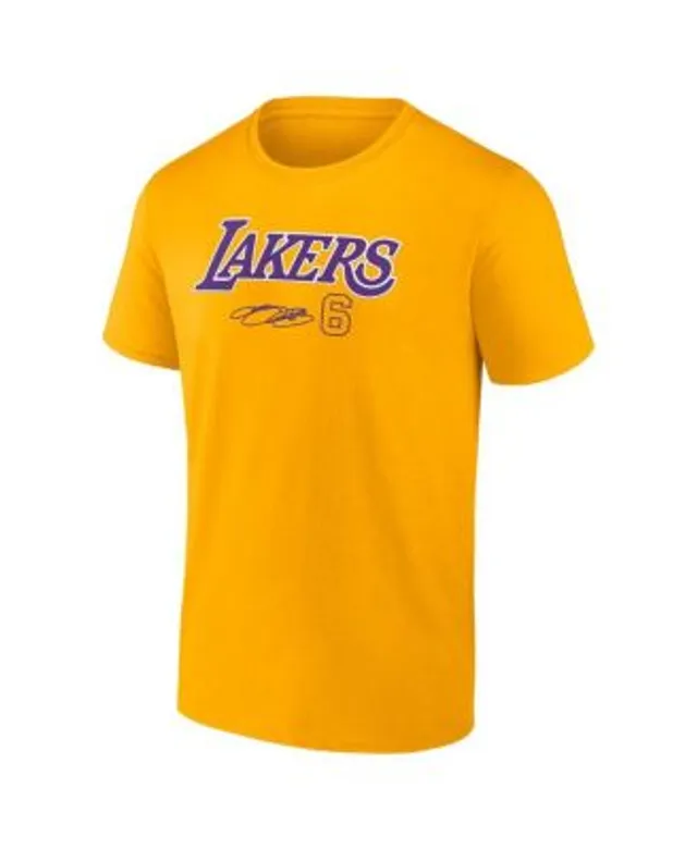 LeBron James Los Angeles Lakers Homage Number Tri-Blend T-Shirt - Gray
